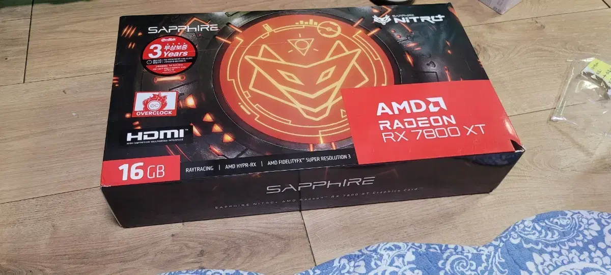 SAPPHIRE 라데온 RX 7800XT