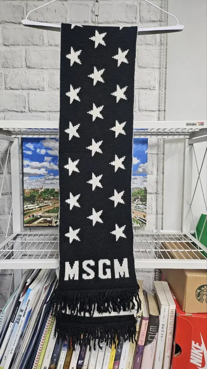 MSGM 키즈 머플러 목도리 KF24