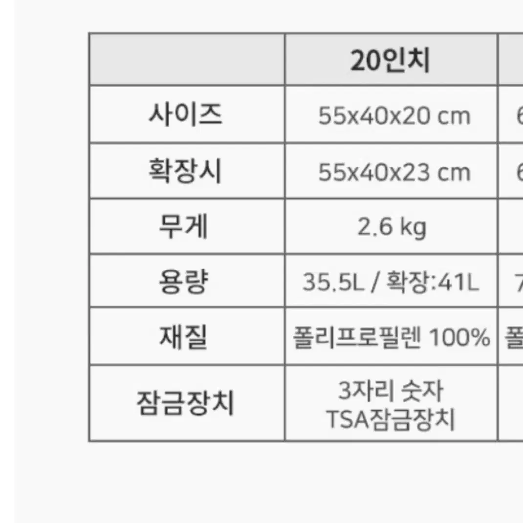 아메리칸투어리스터 기내용 캐리어 20인치