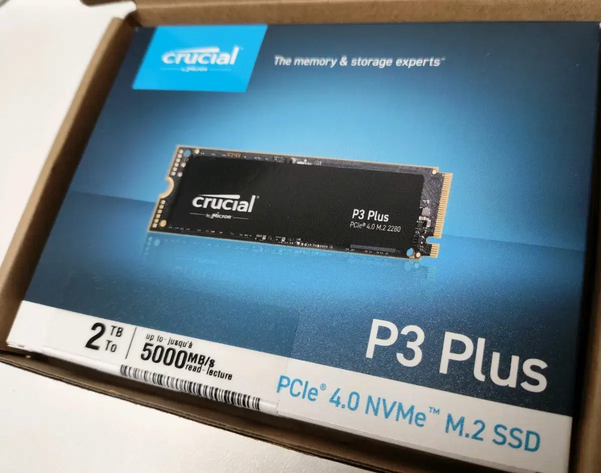 Crucial P3 Plus 2TB SSD m2