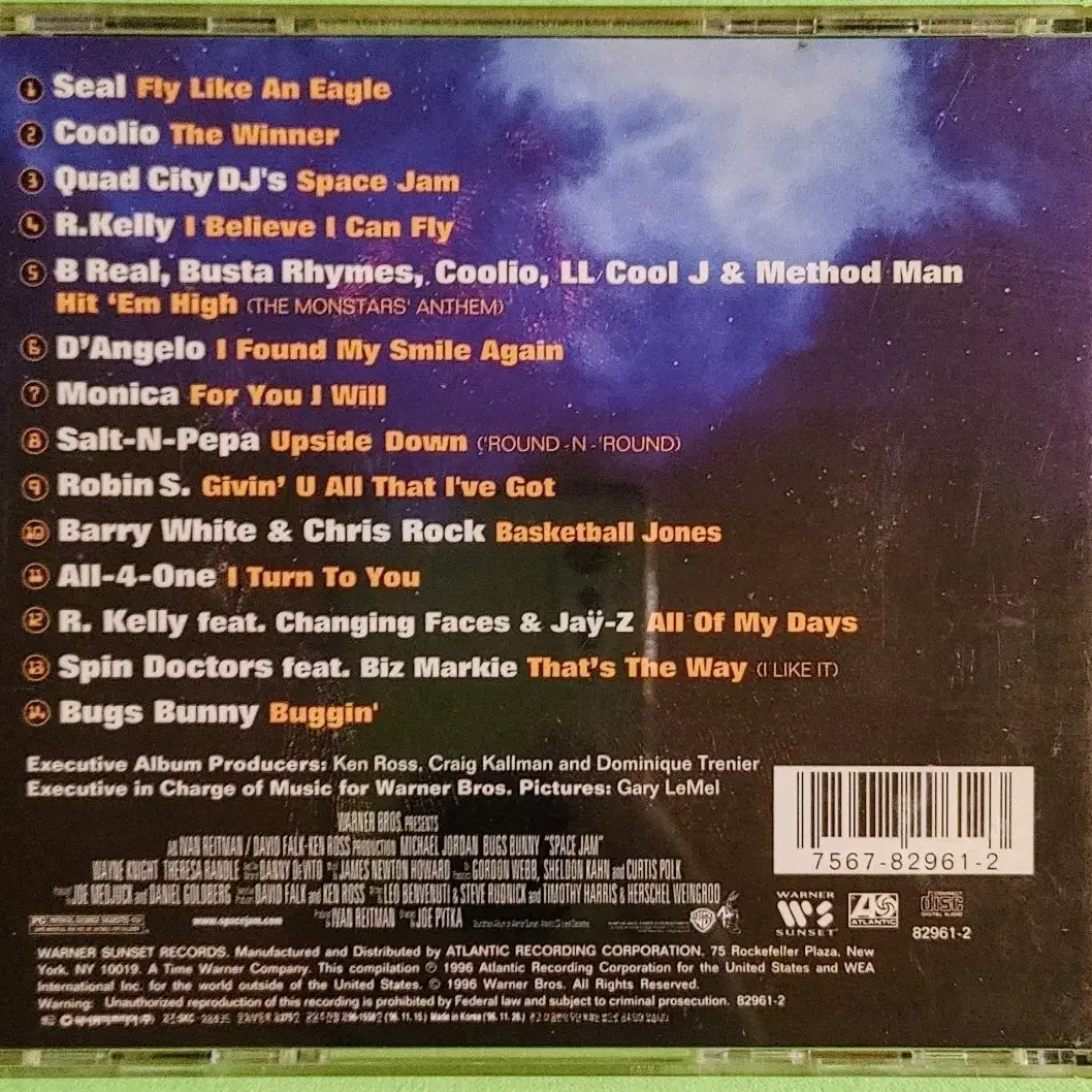 Space Jam OST CD