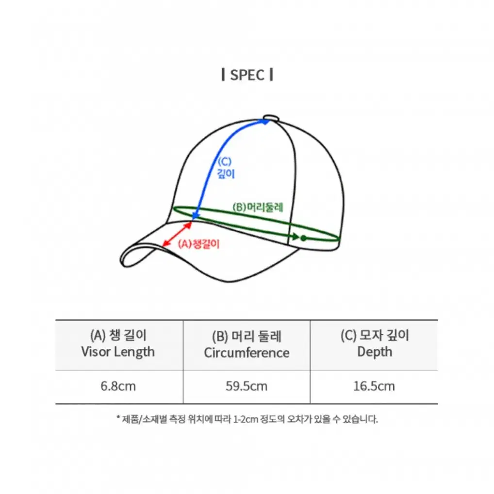 [새제품] 베루툼 트라이던트 코듀로이 에디션 볼캡 - 그린