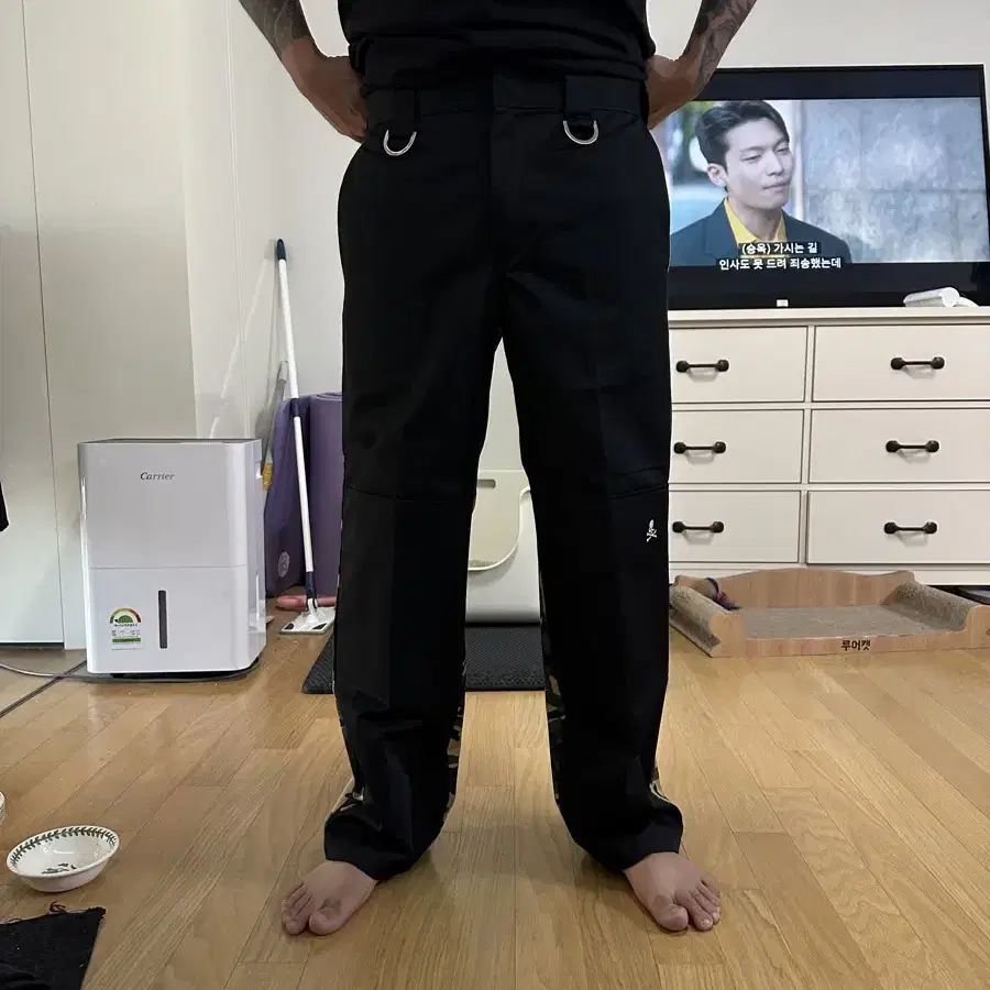 mastermind x dickies 874 camo pants 19FW