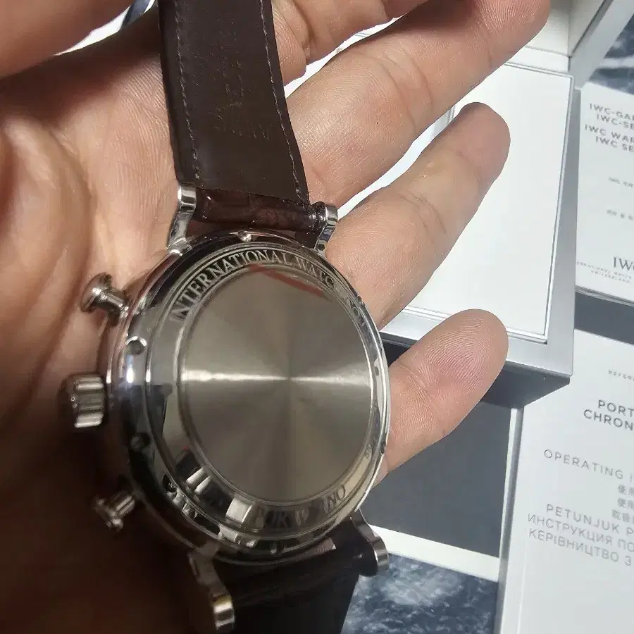 iwc 포르토피노 크로노그래프