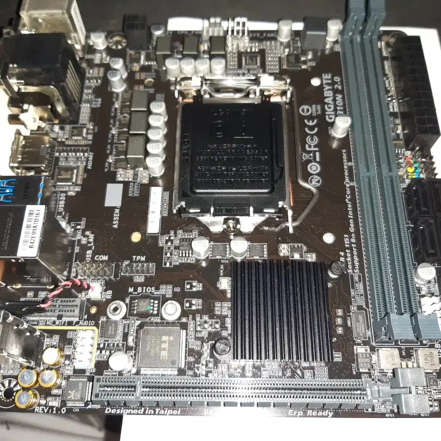 고장 itx 메인보드 h310n