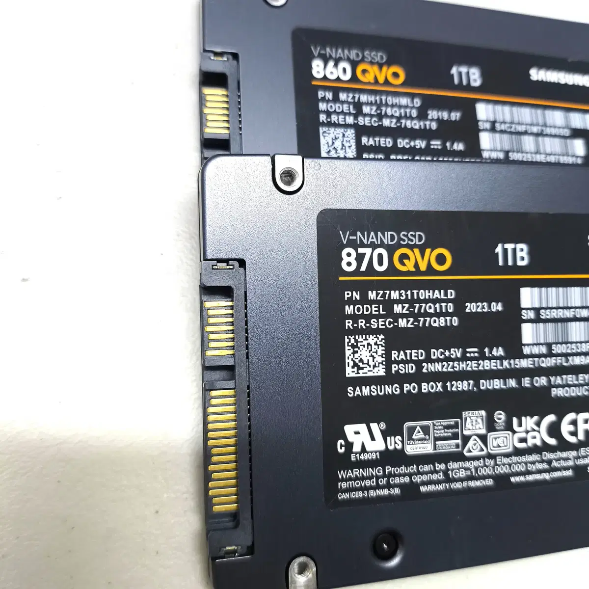 고성능 Samsung 860 EVO QVO 1TB SSD 지금 구매하세요