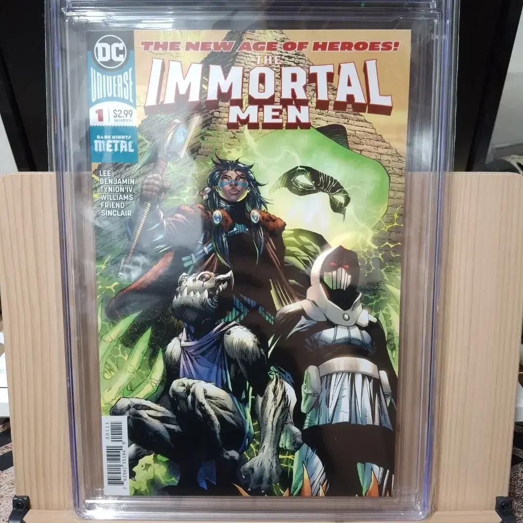 DC코믹스 Immortal Men CGC9.2등급 그레이딩 코믹스