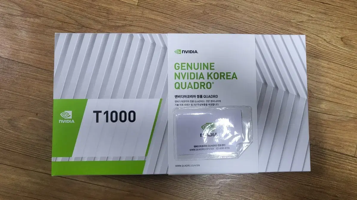 [미개봉]nvidia t1000 4gb 그래픽카드(모니터 4대 출력)