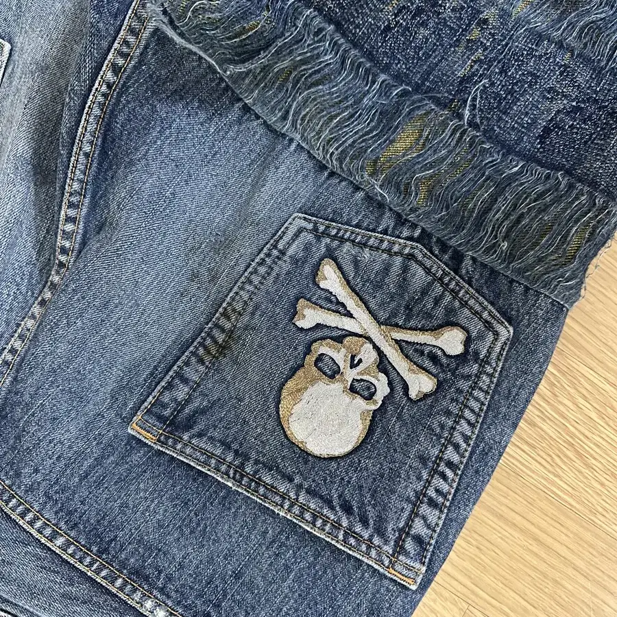 Mastermind japan damage jeans