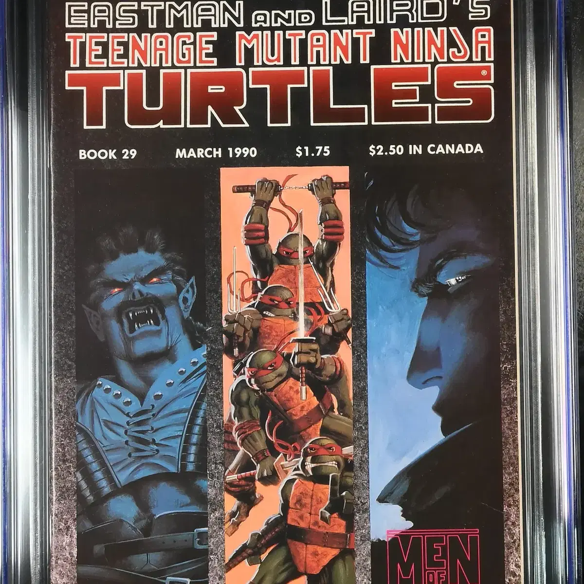 돌연변이 닌자거북이 1990년 CGC 9.4등급 그레이딩 코믹스