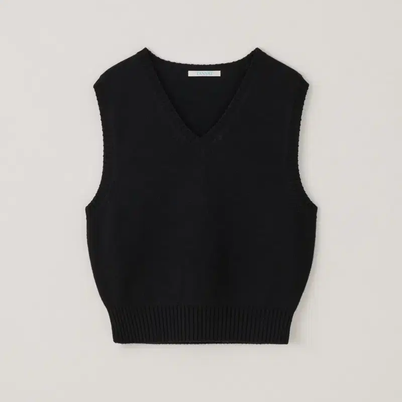 24ver) 타낫 니트 베스트 T/T Knit vest (black)