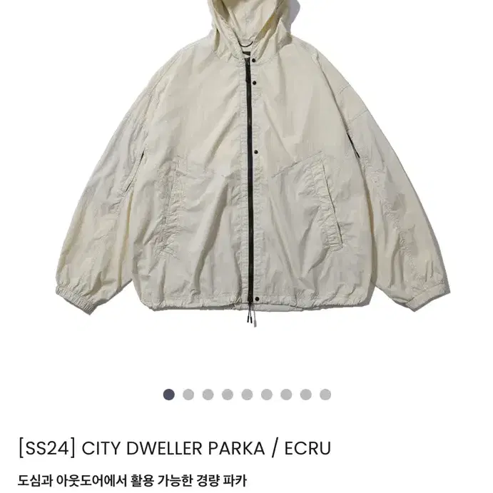 [1] 모이프 CITY DWELLER PARKA / ECRU