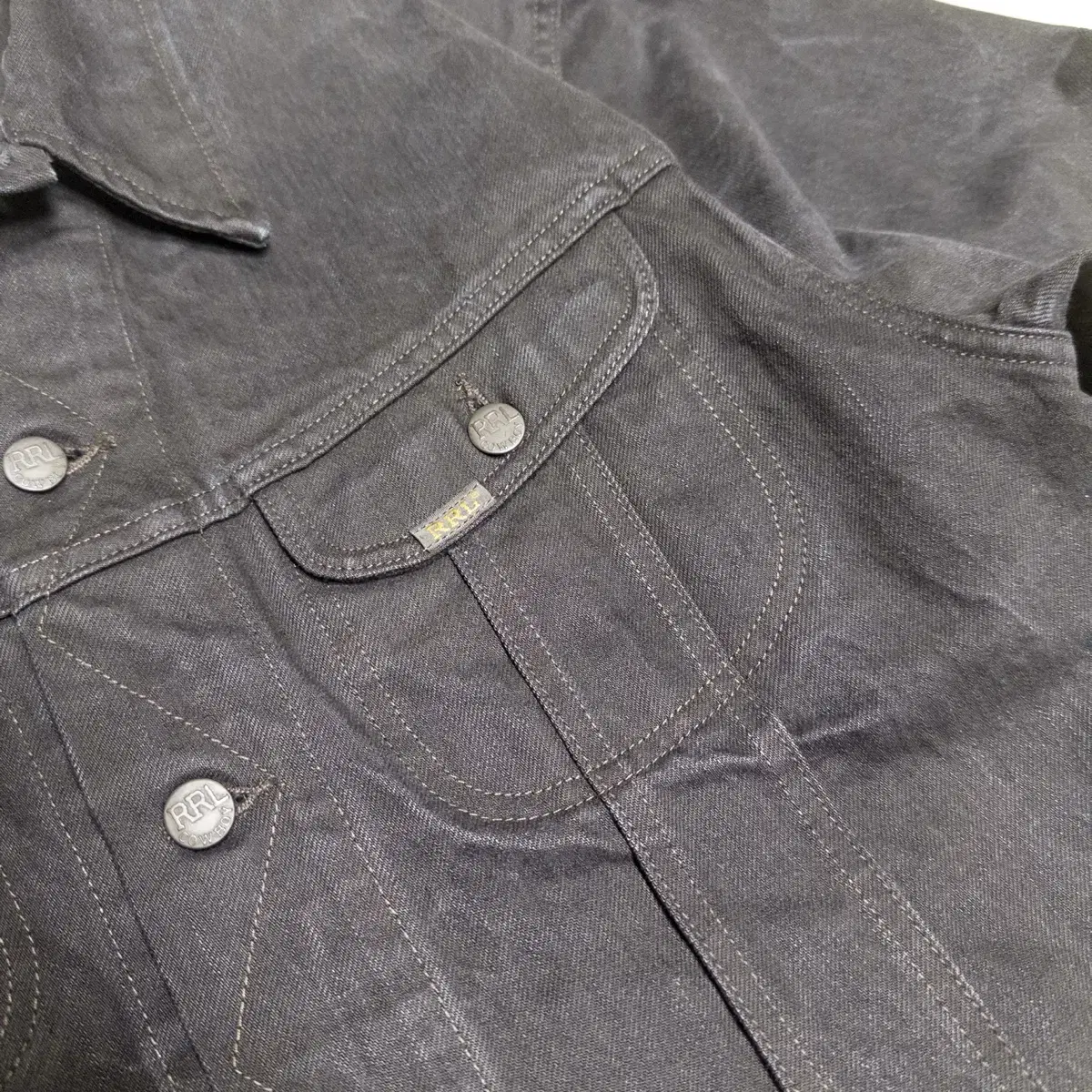 RRL LOT271 트러커 데님 자켓 L