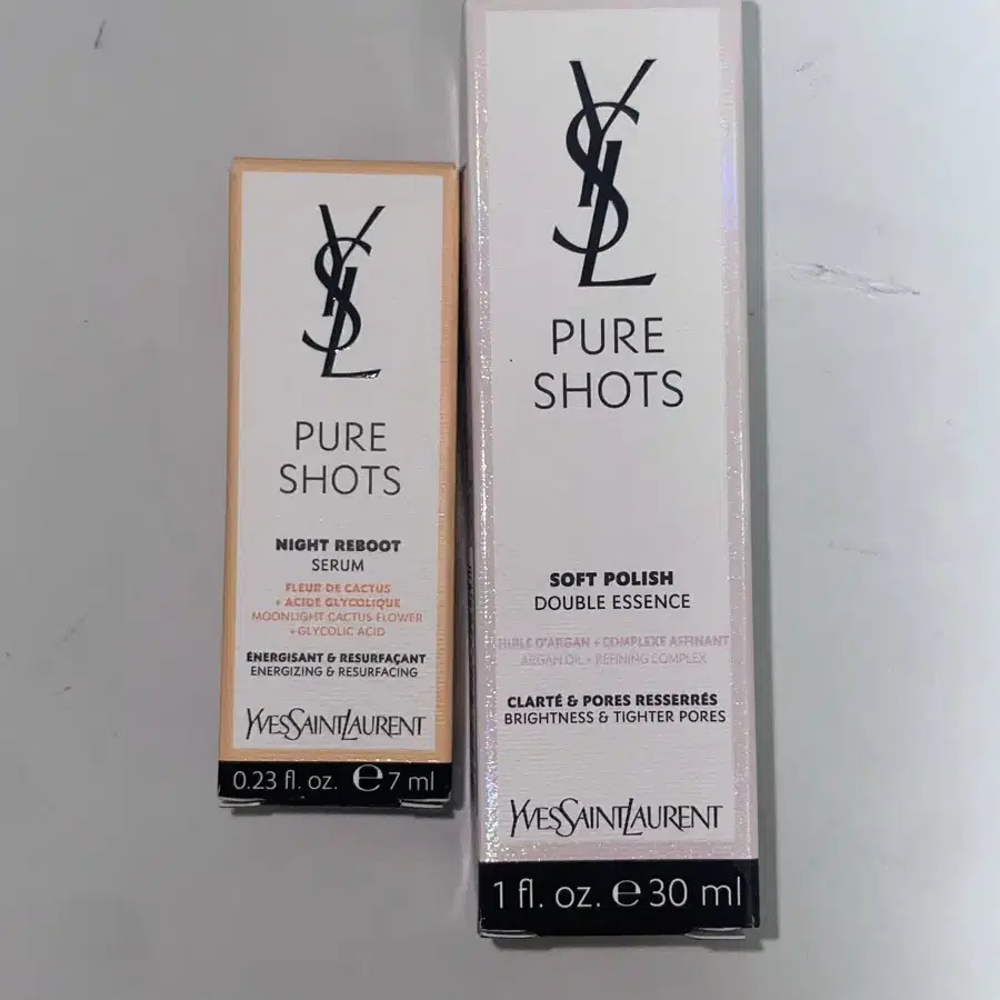 일괄)) 입생로랑 퓨어샷 총 37ml (30ml + 7ml)