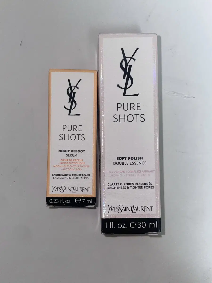 일괄)) 입생로랑 퓨어샷 총 37ml (30ml + 7ml)