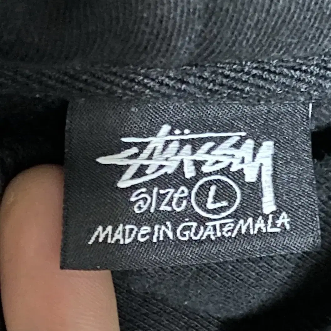 (L) Stussy 8 Ball Hoodie Black - 21FW