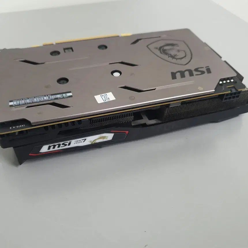 [무료배송] 중고 MSI RTX 2060 6GB 게이밍 그래픽카드