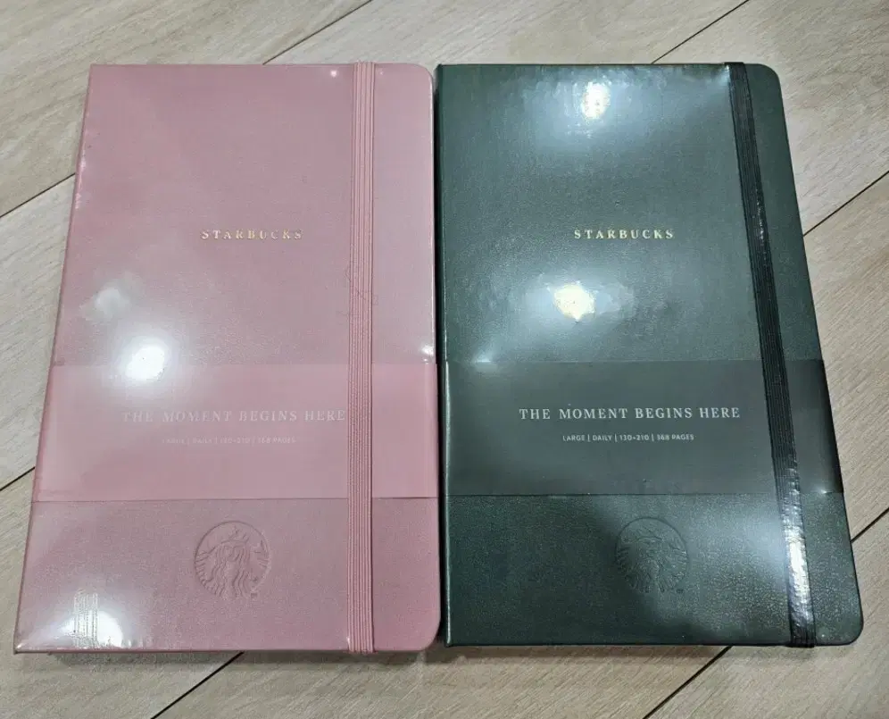 Unsealed]Starbucks Precious 2025 Diary Pink,Green