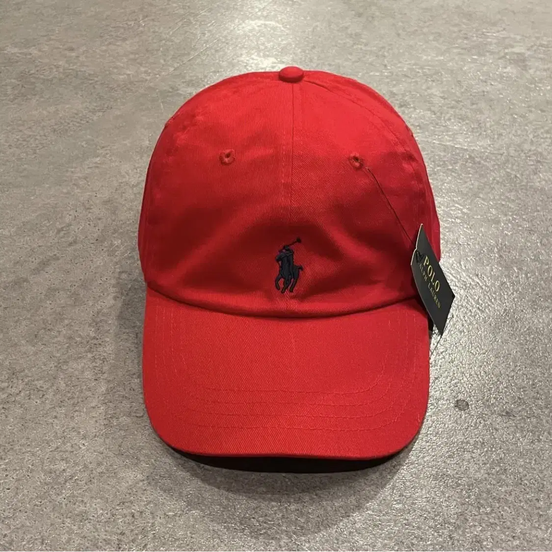 POLO ralphlauren 폴로 랄프로렌 자수로고 볼캡 레드 빨강