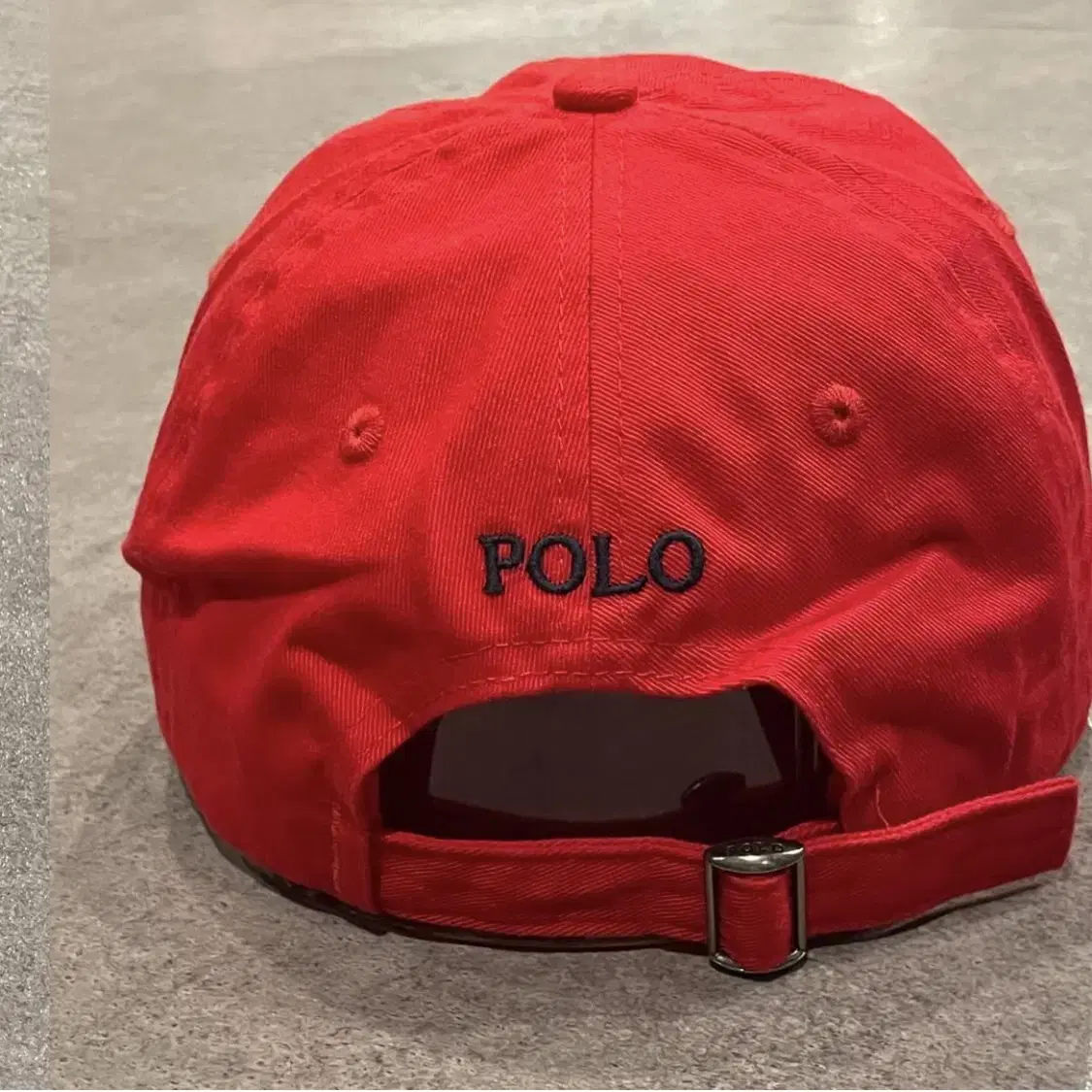 POLO ralphlauren 폴로 랄프로렌 자수로고 볼캡 레드 빨강