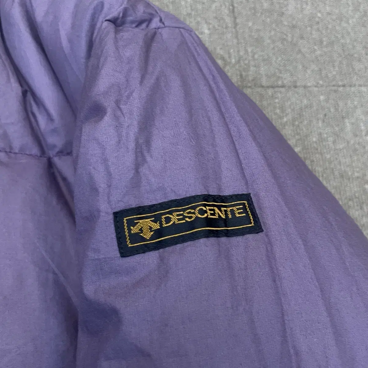 90s descente 데상트 리버시블 다운 푸퍼 패딩 m