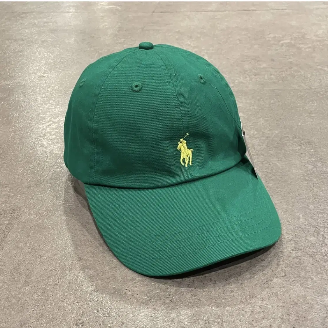 POLO ralphlauren 폴로 랄프로렌 자수로고 볼캡 그린 초록