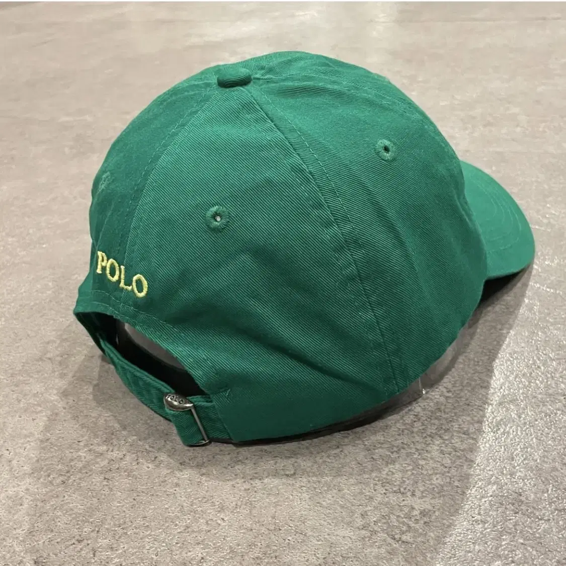 POLO ralphlauren 폴로 랄프로렌 자수로고 볼캡 그린 초록