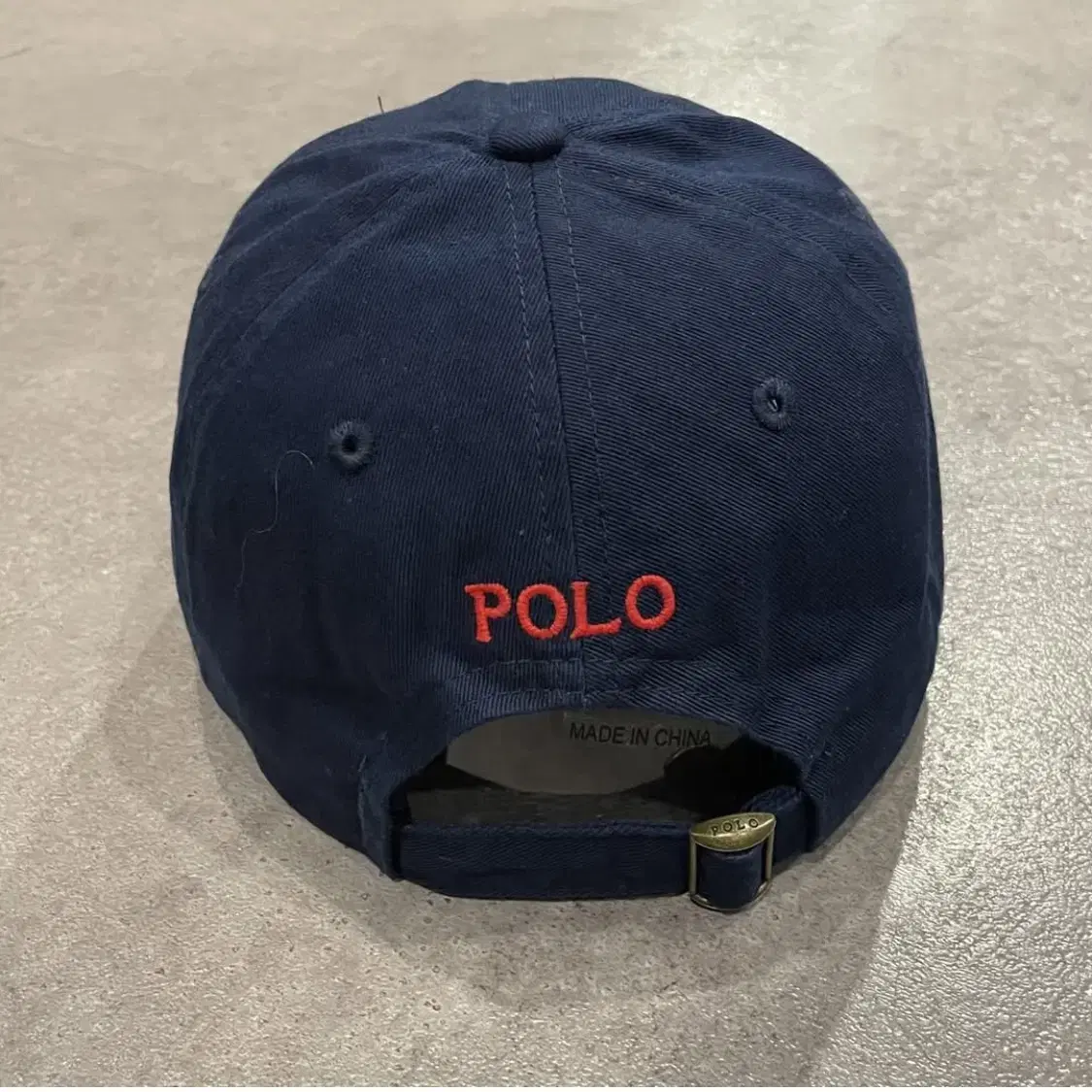 POLO ralphlauren 폴로 랄프로렌 자수로고 볼캡 네이비 데님