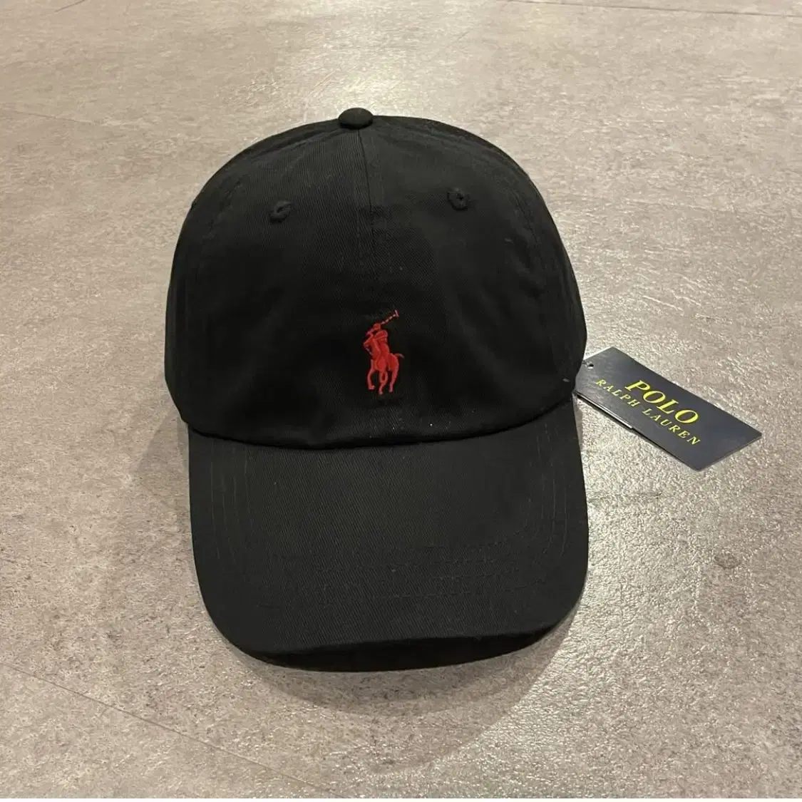 POLO ralphlauren 폴로 랄프로렌 자수로고 볼캡 블랙 검정