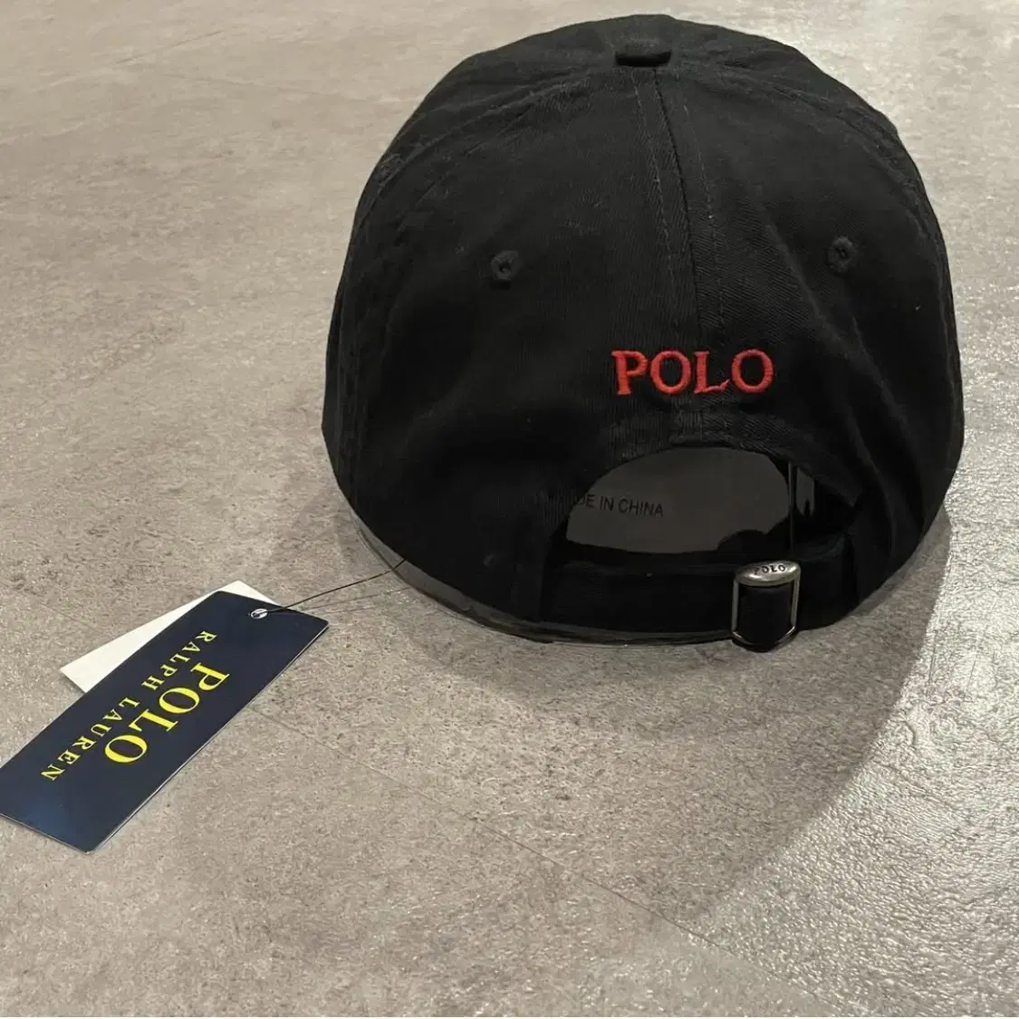 POLO ralphlauren 폴로 랄프로렌 자수로고 볼캡 블랙 검정