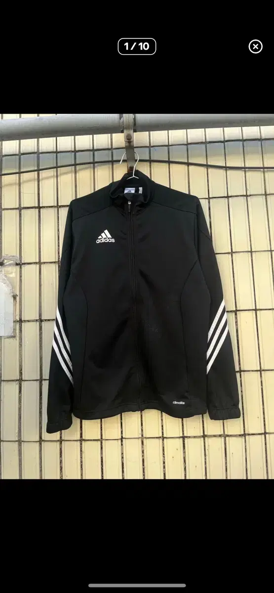 아디다스 빅로고 꼬임 삼선 져지 Adidas