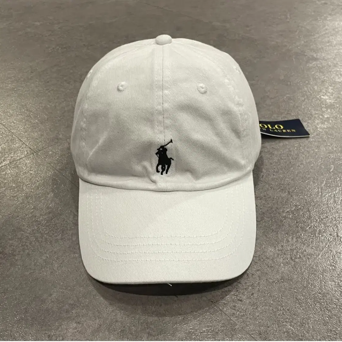 POLO ralphlauren 폴로 랄프로렌 자수로고 볼캡 화이트 하양