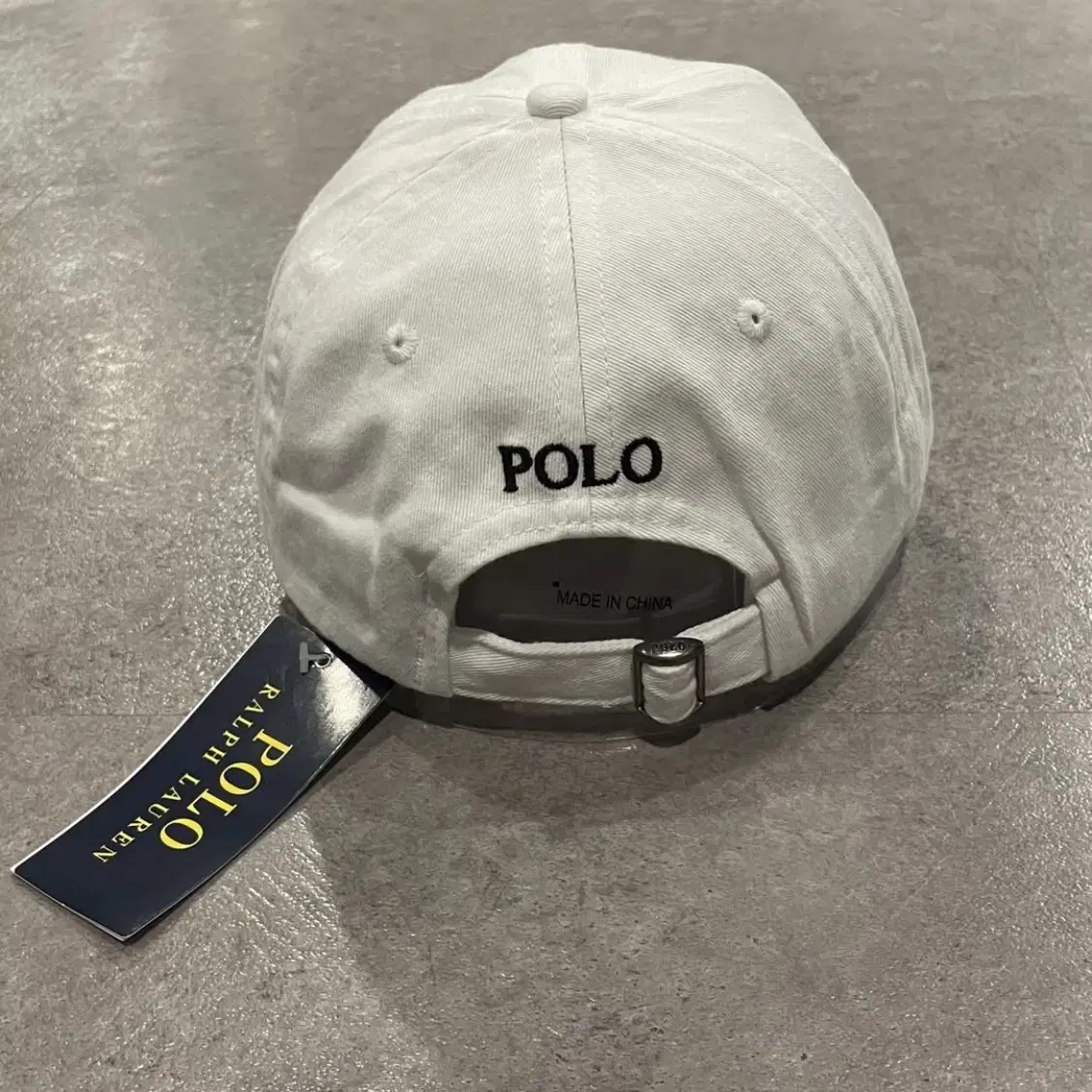 POLO ralphlauren 폴로 랄프로렌 자수로고 볼캡 화이트 하양