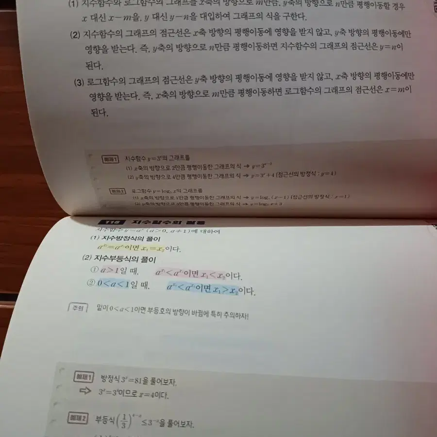 수학의 샘 수학2 이미지 수학공식집