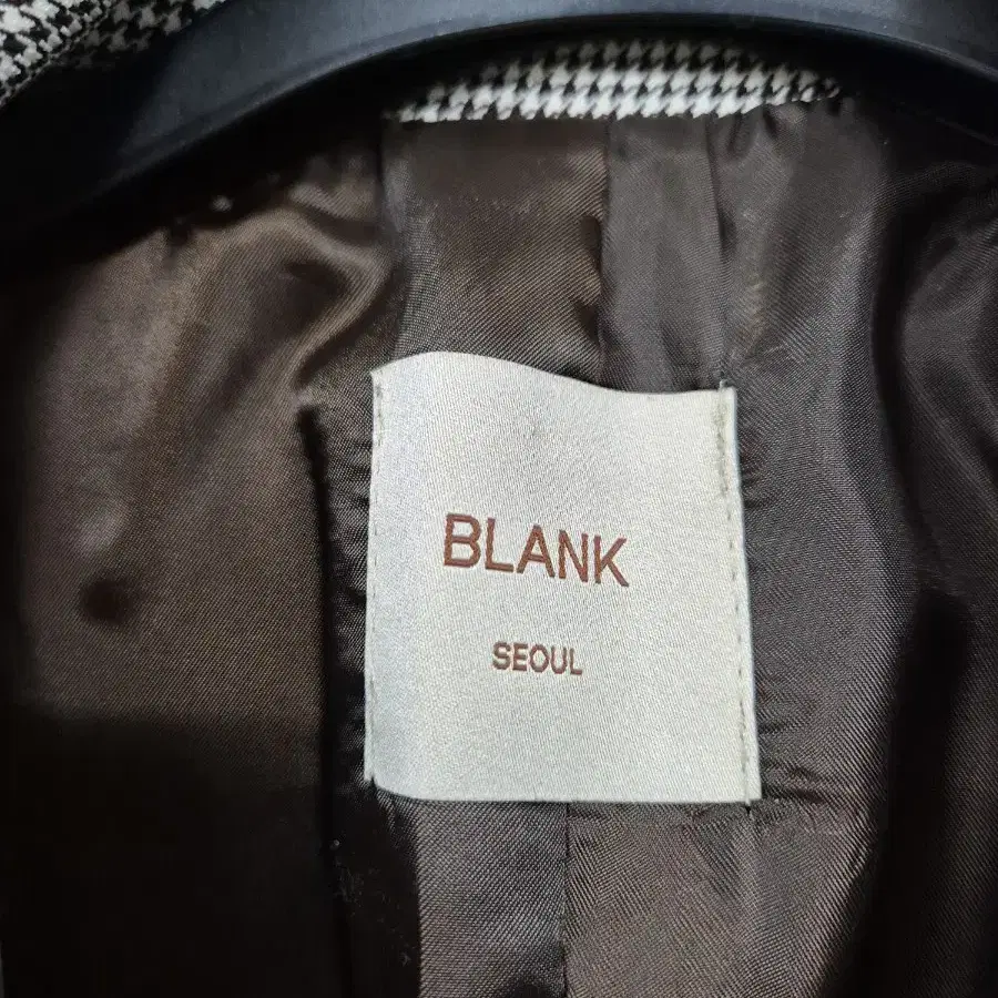 BLANK 잔체크 쟈켓 66