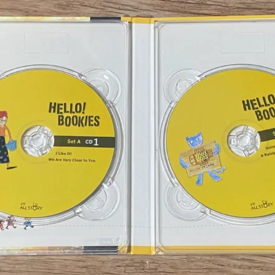 영어학습 Hello Bookies A세트 (CD)