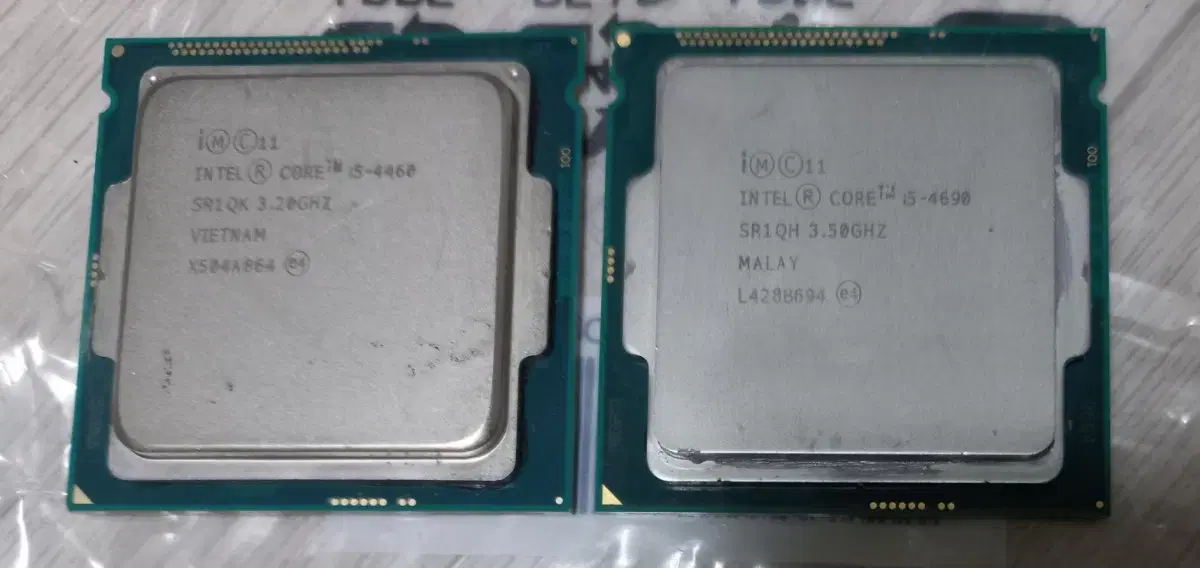 i5 4460,i5 4690 cpu 부품용으로 팝니다.