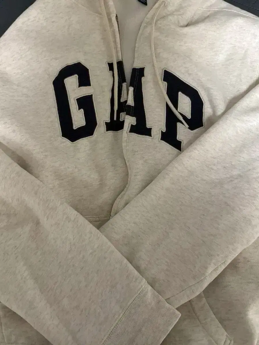 Gap 갭 오트밀 후드집업