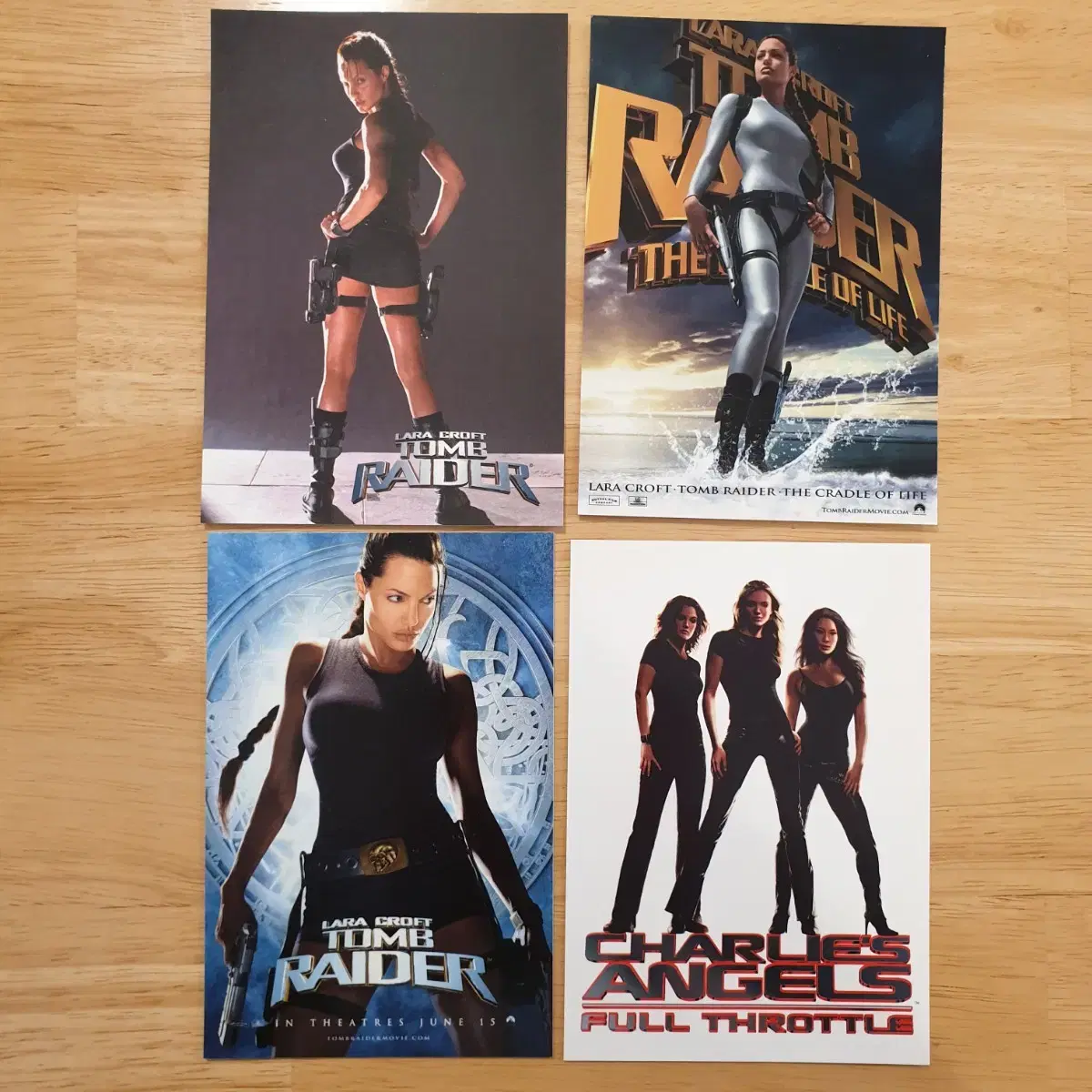 90sMoviePostcardTomb RaiderBeauty TrioAngelinaJolie Camerondiaz