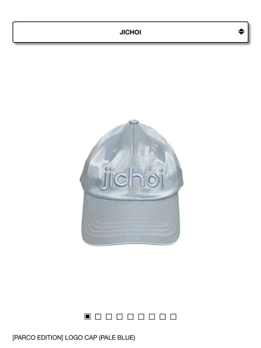 지초이 jichoi LOGO CAP 모자 볼캡