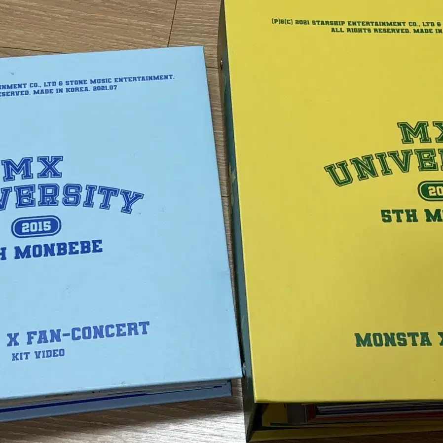 몬스타엑스 몬엑 5기 팬콘 mx university 굿즈 일괄 판매