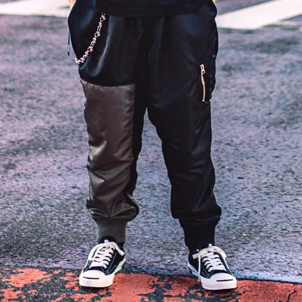 Mastermind x c2h4 grey pants