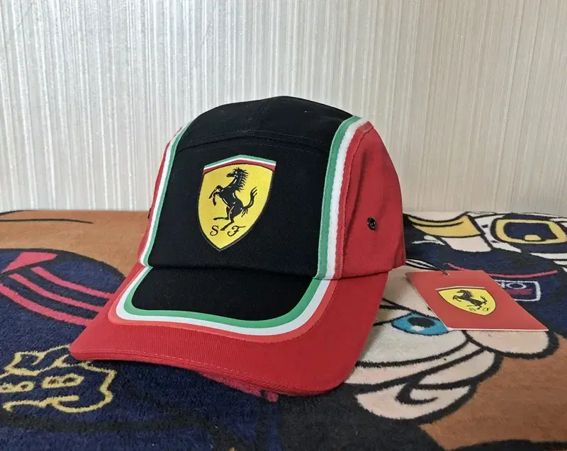 스쿠데리아 페라리(FERRARI) F1 레이싱팀 레이싱모자/캡