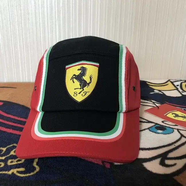 스쿠데리아 페라리(FERRARI) F1 레이싱팀 레이싱모자/캡