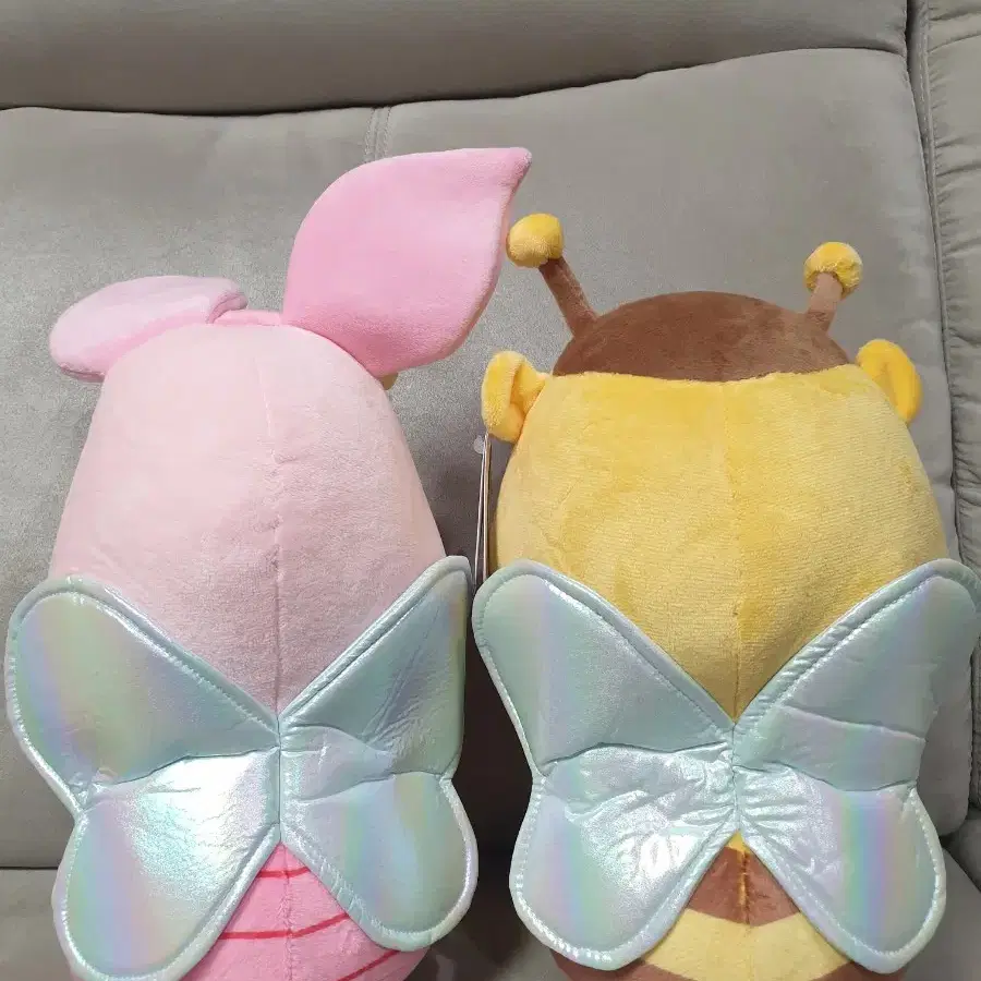 디즈니 벅스 프렌즈 피글렛&푸 짝궁 인형 25cm