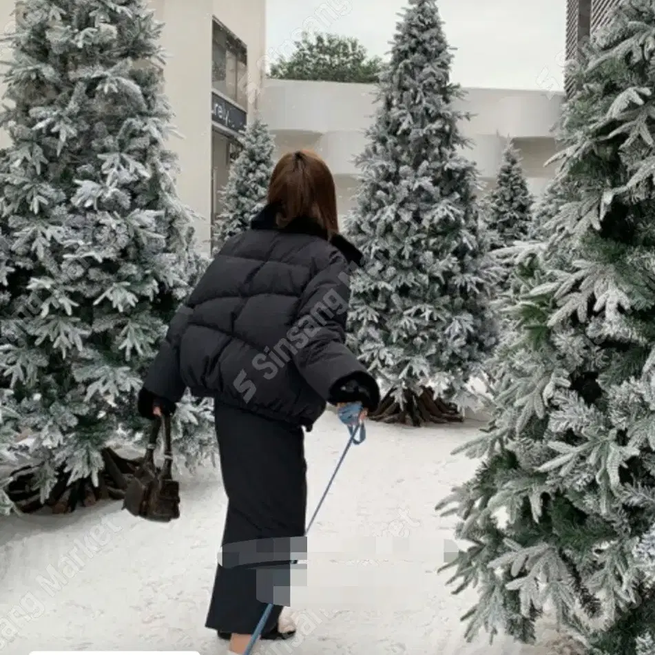 *할인* 페이크퍼 카라 패딩