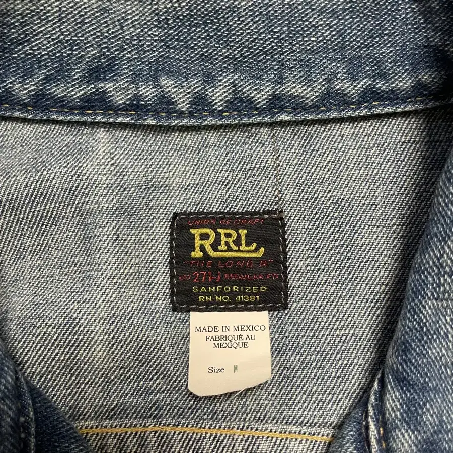 RRL lot271 데님자켓(M)