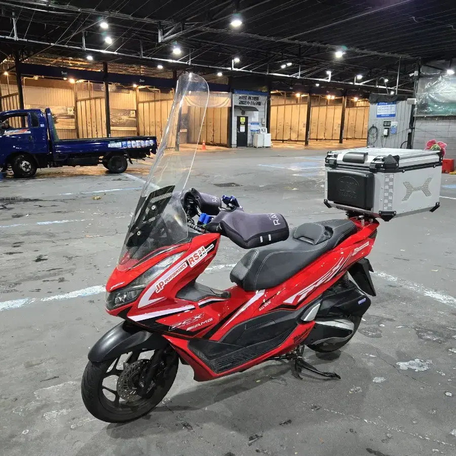 pcx125 롱롱 스크린 브라켓 포함