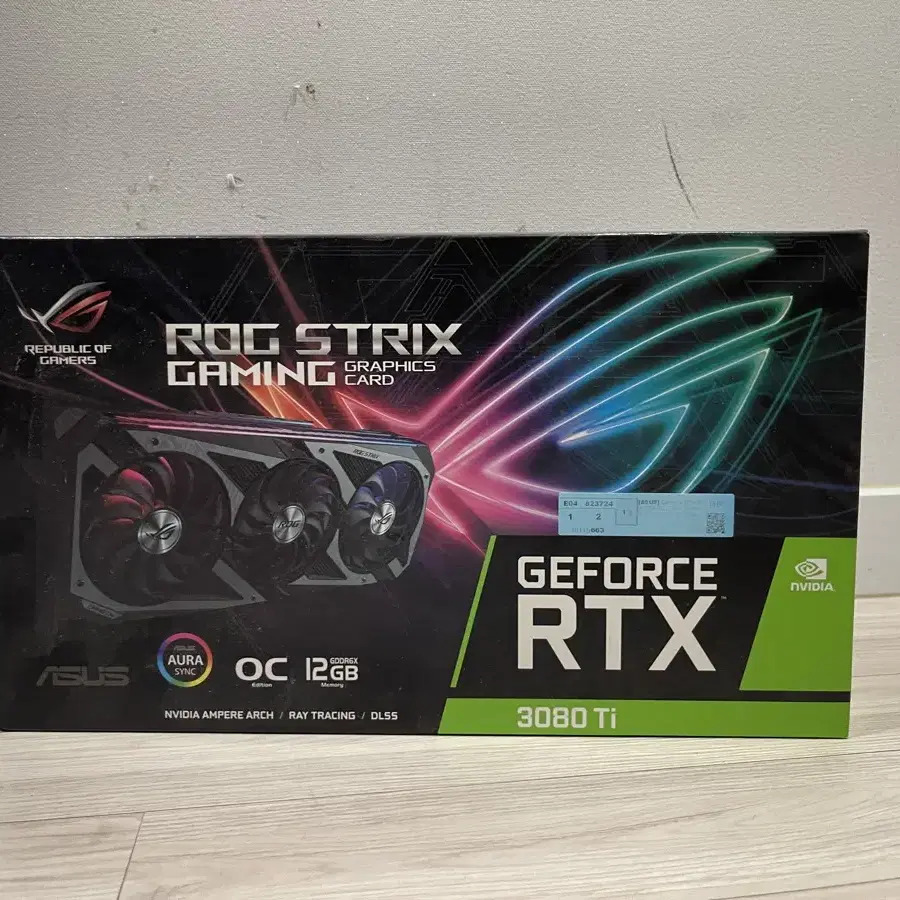 Asus rog stirx 3080ti(로그 스트릭스)