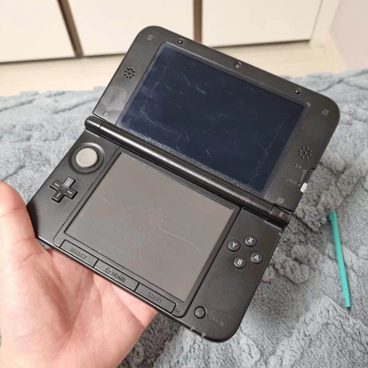 닌텐도 3dsxl 블루 풀구성  플레이용